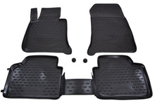Covorase din cauciuc tip tavita Premium Novline, BMW Seria 3 (E90/E91), sedan/break, 2006-2013