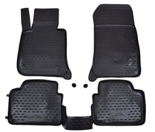 Covorase din cauciuc tip tavita Premium Novline, BMW Seria 3 (E90/E91), sedan/break, 2006-2013