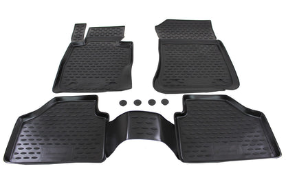 Covorase din cauciuc tip tavita Premium Novline, BMW X1 (E84), CUV, 2009-2016
