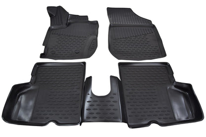 Covorase din cauciuc tip tavita Premium Novline, Renault Captur, 2013-2019
