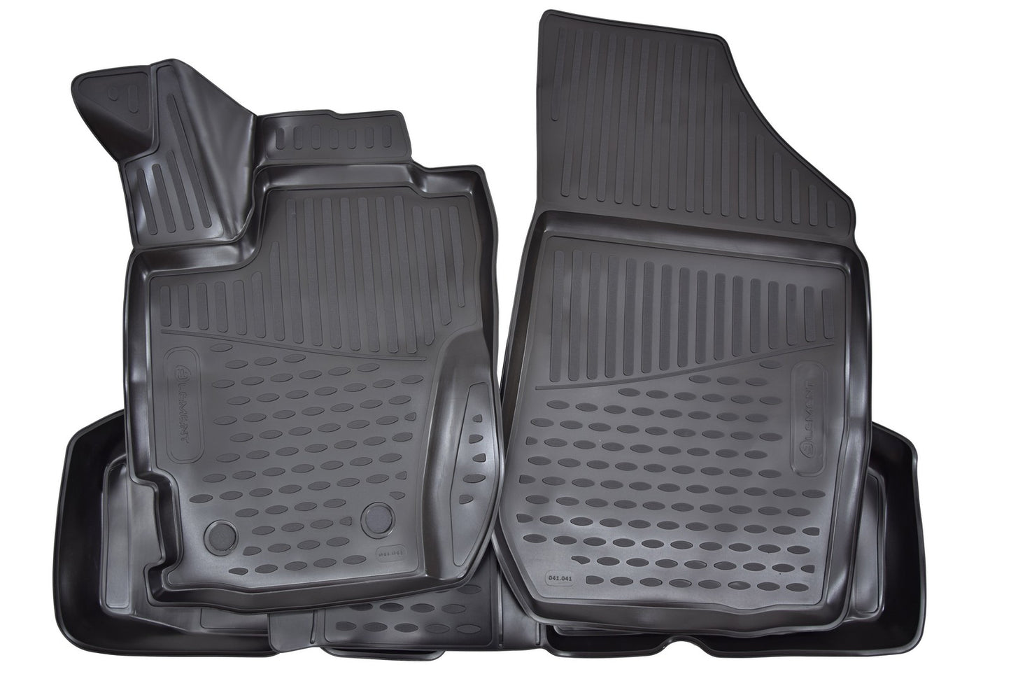 Covorase din cauciuc tip tavita Premium Novline, Renault Captur, 2013-2019