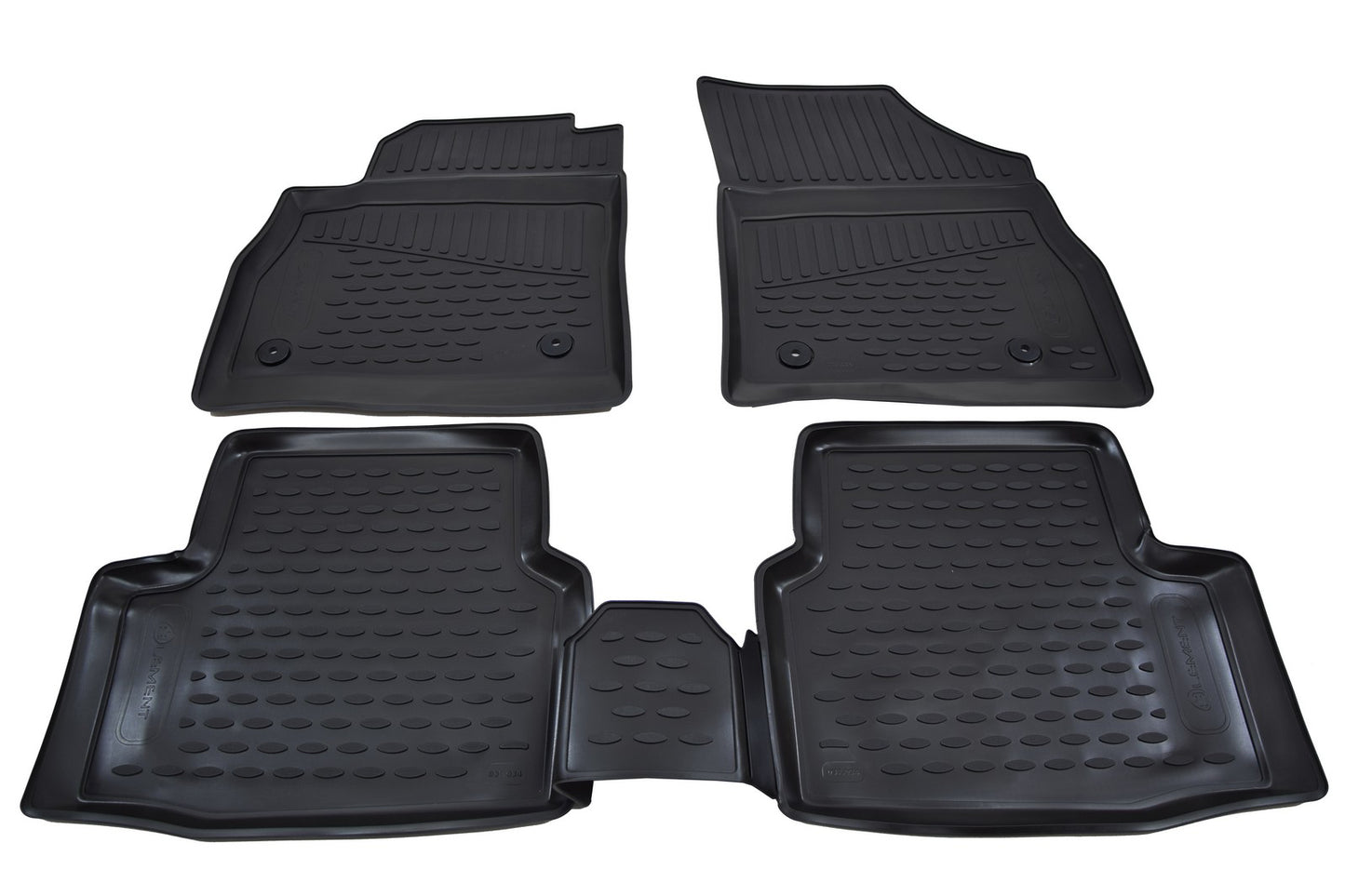 Covorase din cauciuc tip tavita Premium, Opel Astra, 2015-