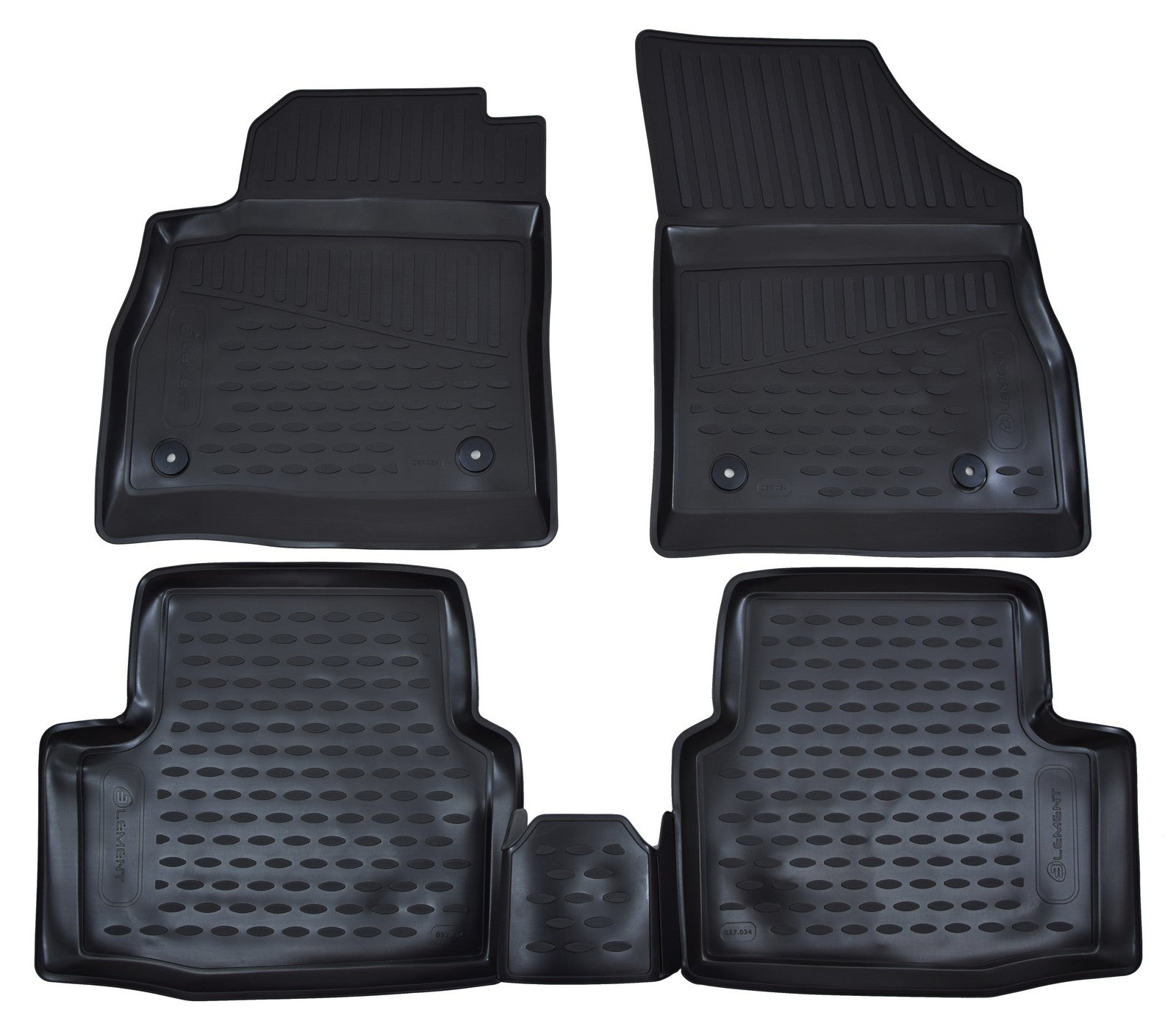 Covorase din cauciuc tip tavita Premium, Opel Astra, 2015-