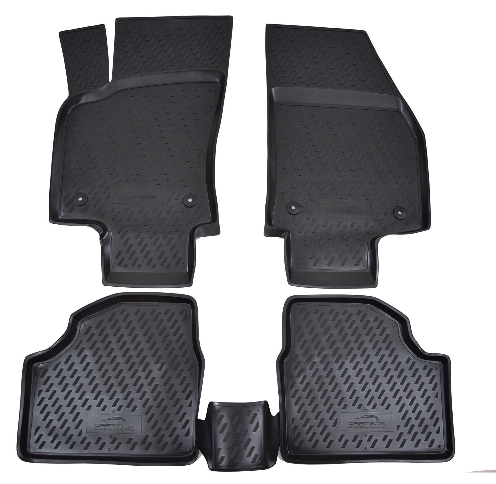 Covorase din cauciuc tip tavita Premium, Opel Astra (H), hatchback, 2004-2009