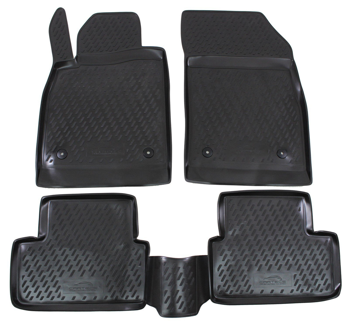 Covorase din cauciuc tip tavita Premium, Opel Astra (J), 2009-2015
