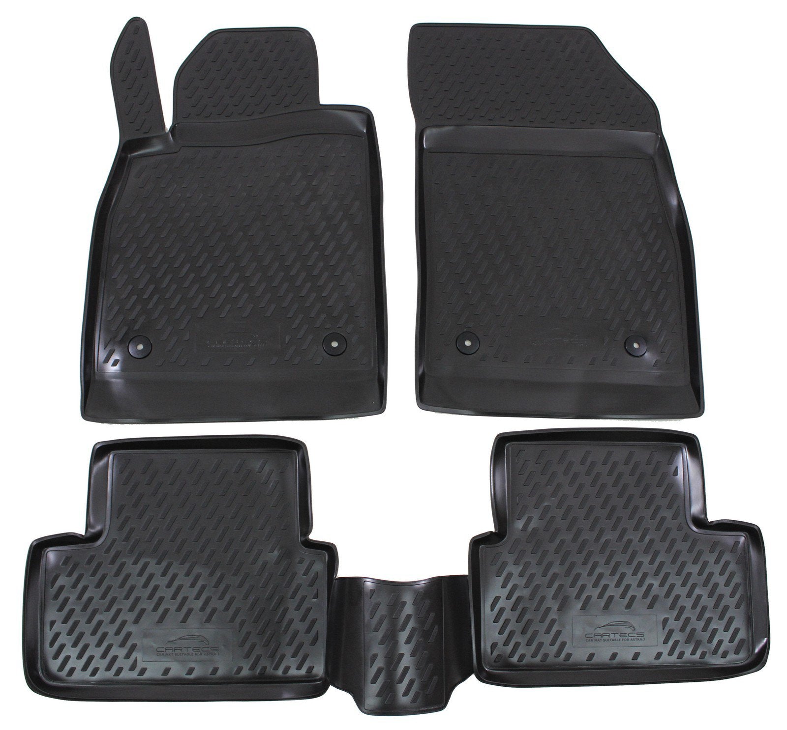 Covorase din cauciuc tip tavita Premium, Opel Astra (J), 2009-2015