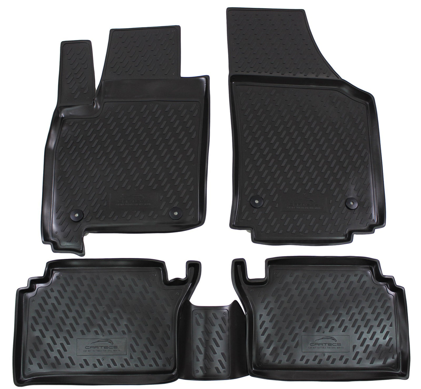 Covorase din cauciuc tip tavita Premium, Opel Meriva, 2003-2010