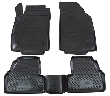 Covorase din cauciuc tip tavita Premium, Opel Mokka, 2012-2020