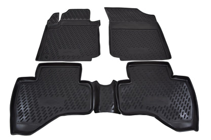 Covorase din cauciuc tip tavita Premium, Peugeot 107, 2005-2014