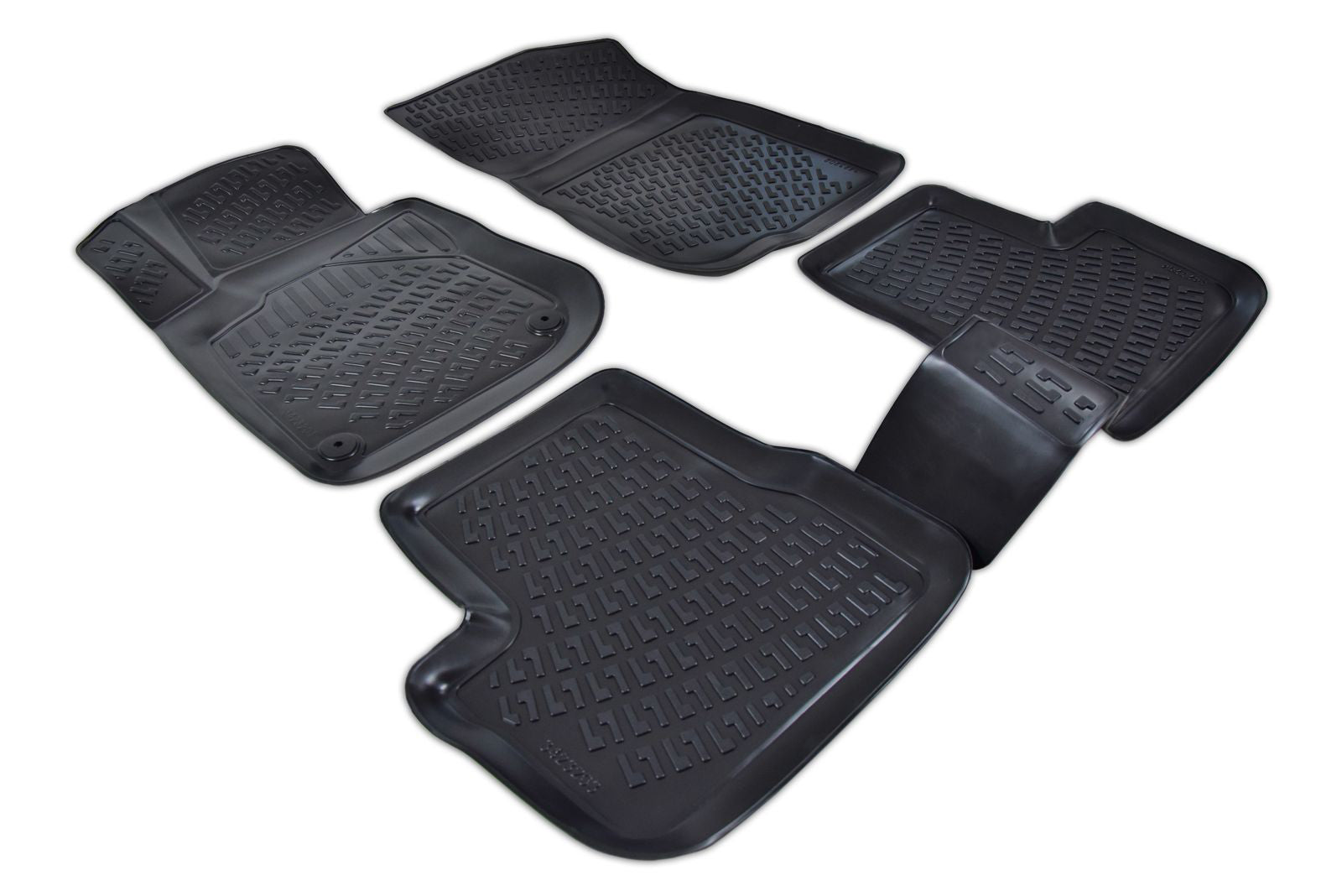 Covorase din cauciuc tip tavita Premium, Peugeot 2008, 2013-2019