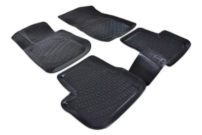 Covorase din cauciuc tip tavita Premium, Peugeot 2008, 2013-2019