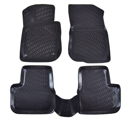 Covorase din cauciuc tip tavita Premium, Peugeot 2008, 2013-2019