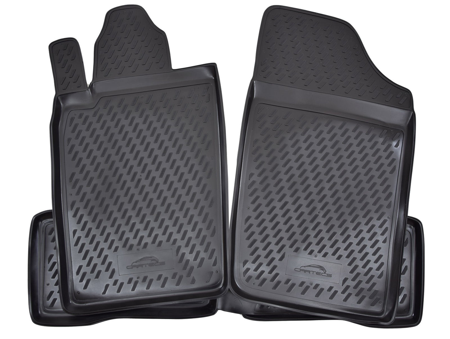 Covorase din cauciuc tip tavita Premium, Peugeot 206, 1998-2009