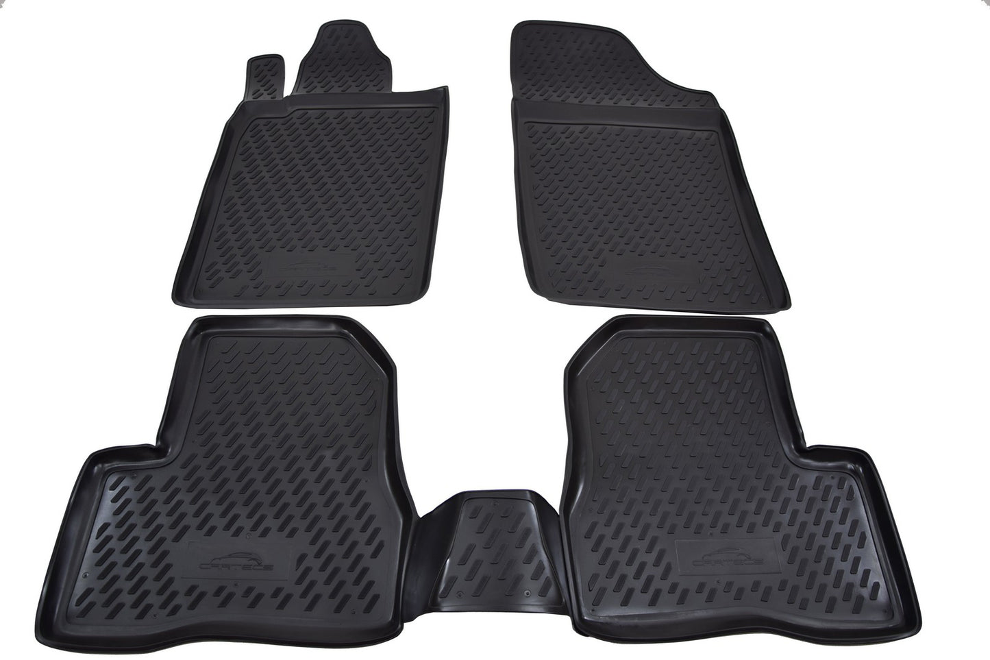 Covorase din cauciuc tip tavita Premium, Peugeot 206, 1998-2009