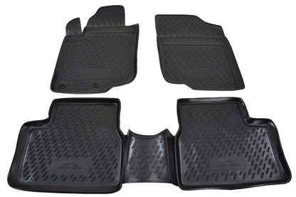 Covorase din cauciuc tip tavita Premium, Peugeot 207, 2006-2012