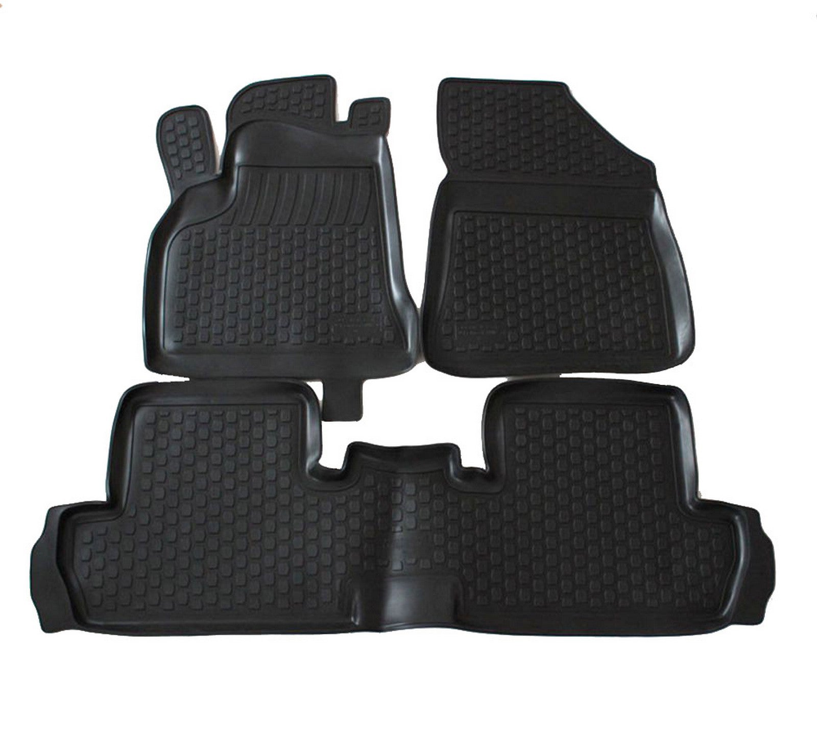 Covorase din cauciuc tip tavita Premium, Peugeot 3008, 2008-2016