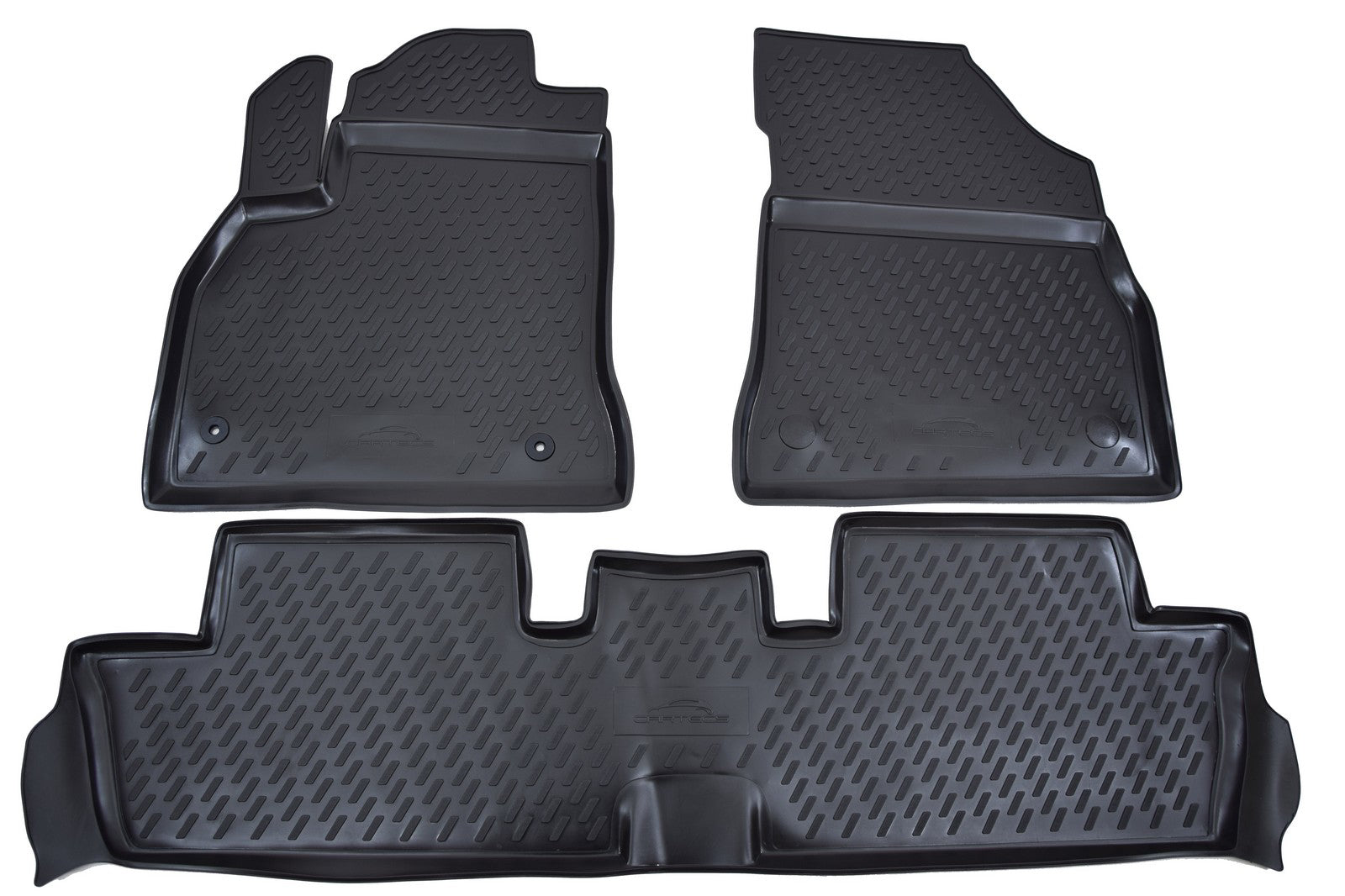 Covorase din cauciuc tip tavita Premium, Peugeot 3008, CUV, 2010-2016