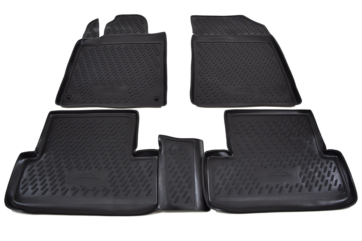 Covorase din cauciuc tip tavita Premium, Peugeot 407, 2004-2012