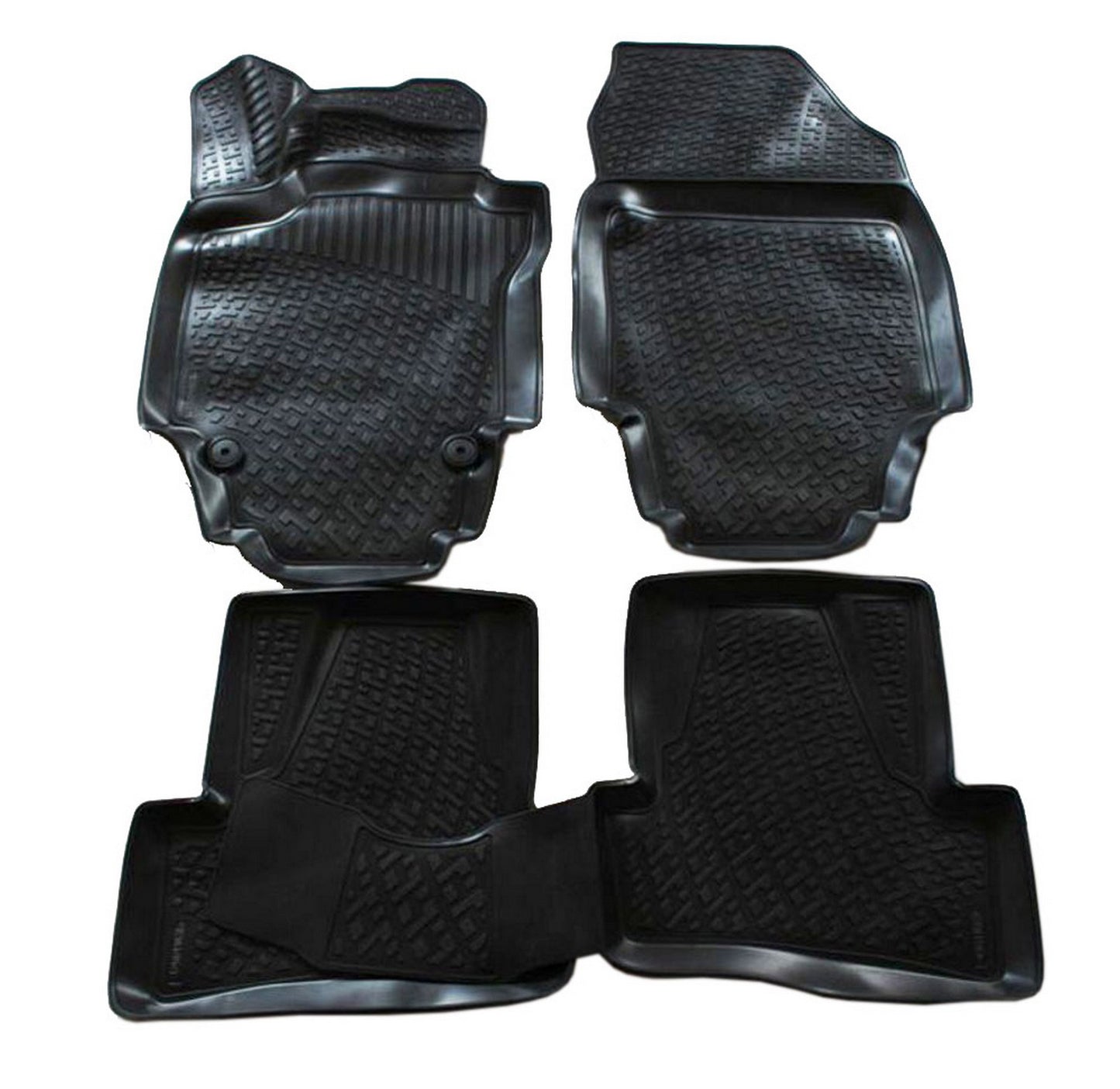 Covorase din cauciuc tip tavita Premium, Renault Captur, 2013-2019