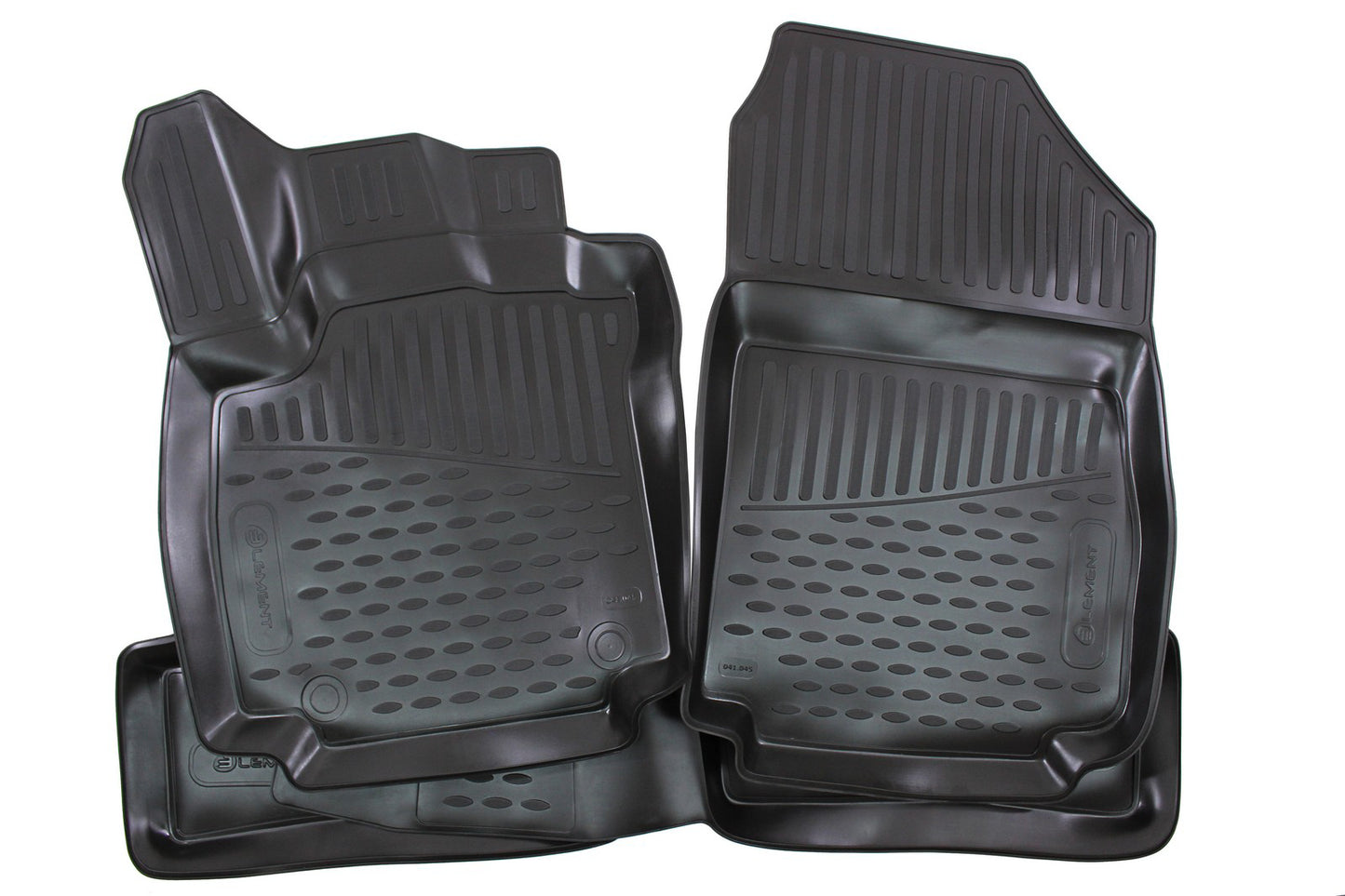 Covorase din cauciuc tip tavita Premium, Renault Clio, 2012-2019