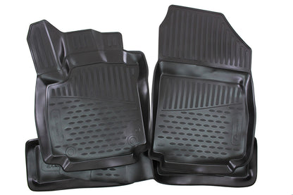 Covorase din cauciuc tip tavita Premium, Renault Clio, 2012-2019