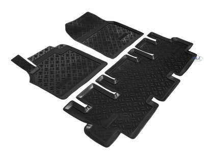 Covorase din cauciuc tip tavita Premium, Renault Espace, 2002-2014