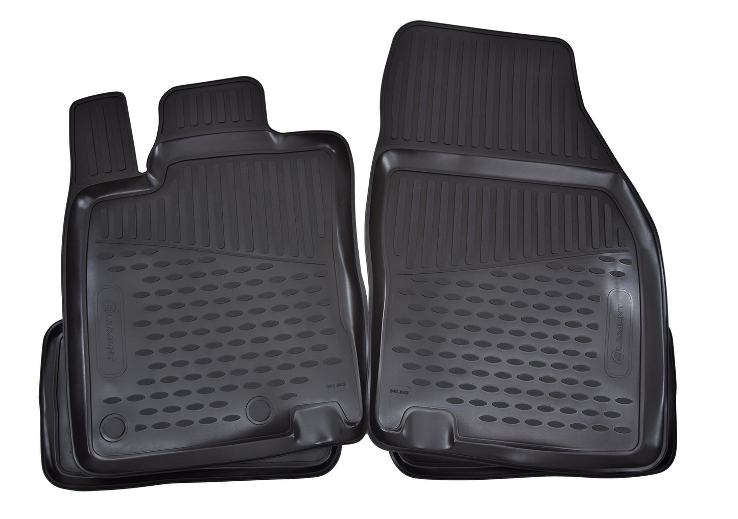 Covorase din cauciuc tip tavita Premium, Renault Kadjar, 2015-