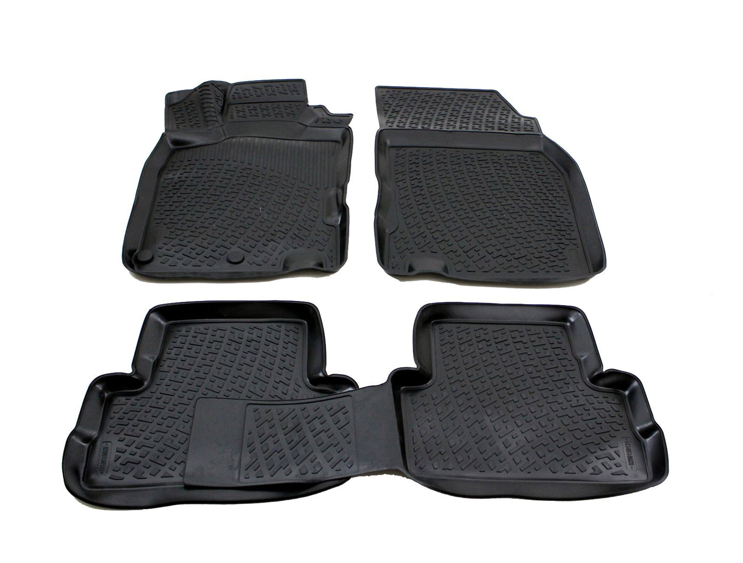 Covorase din cauciuc tip tavita Premium, Renault Kadjar, 2015-