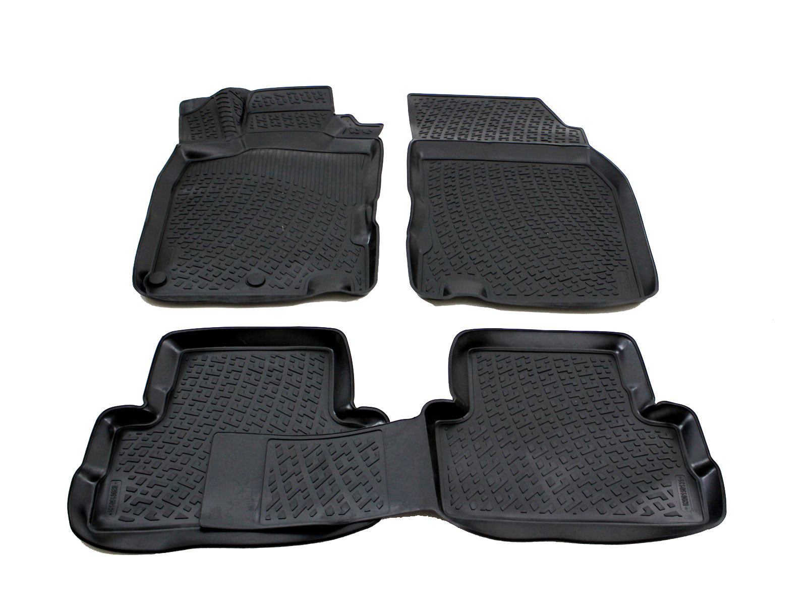 Covorase din cauciuc tip tavita Premium, Renault Kadjar, 2015-