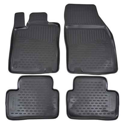 Covorase din cauciuc tip tavita Premium, Renault Kadjar, 2015-