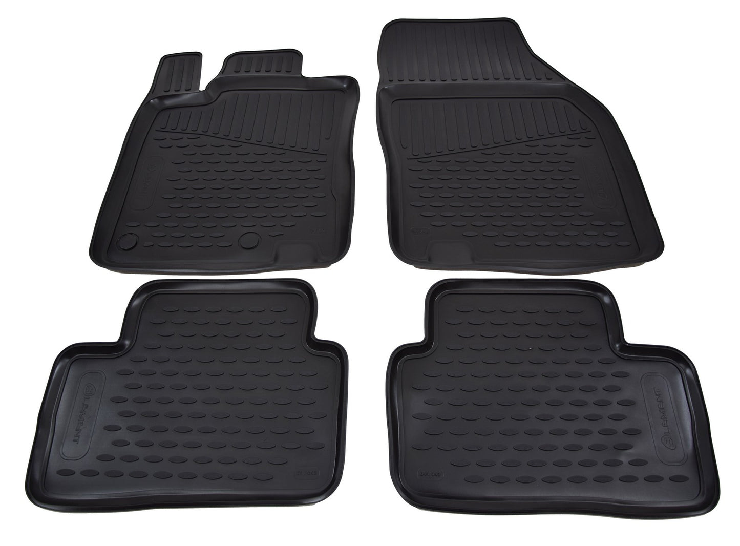 Covorase din cauciuc tip tavita Premium, Renault Kadjar, 2015-