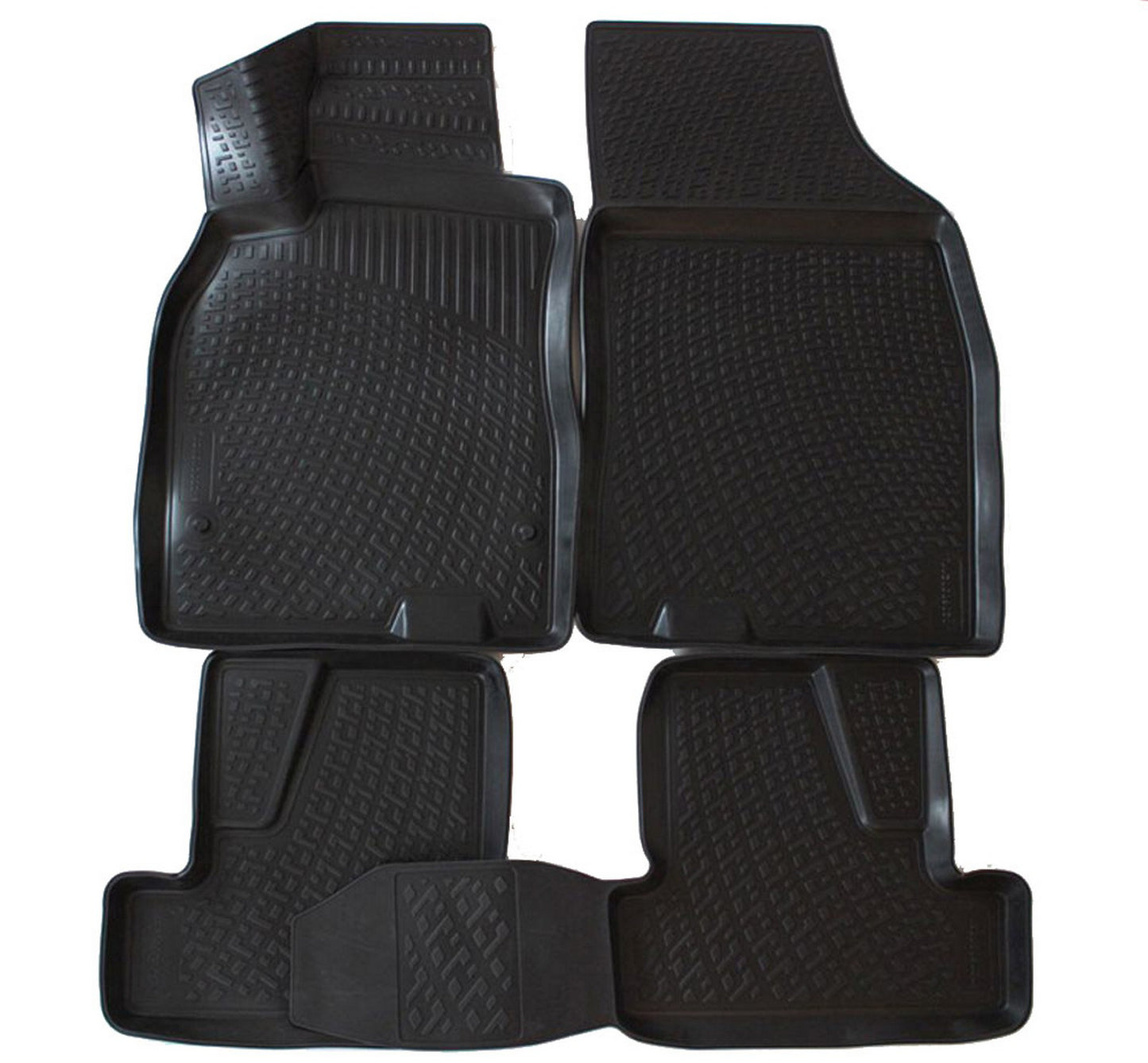 Covorase din cauciuc tip tavita Premium, Renault Megane III, 2008-2016