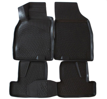 Covorase din cauciuc tip tavita Premium, Renault Megane III, 2008-2016