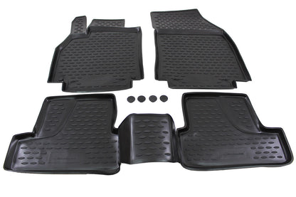 Covorase din cauciuc tip tavita Premium, Renault Megane III, 2010-2016