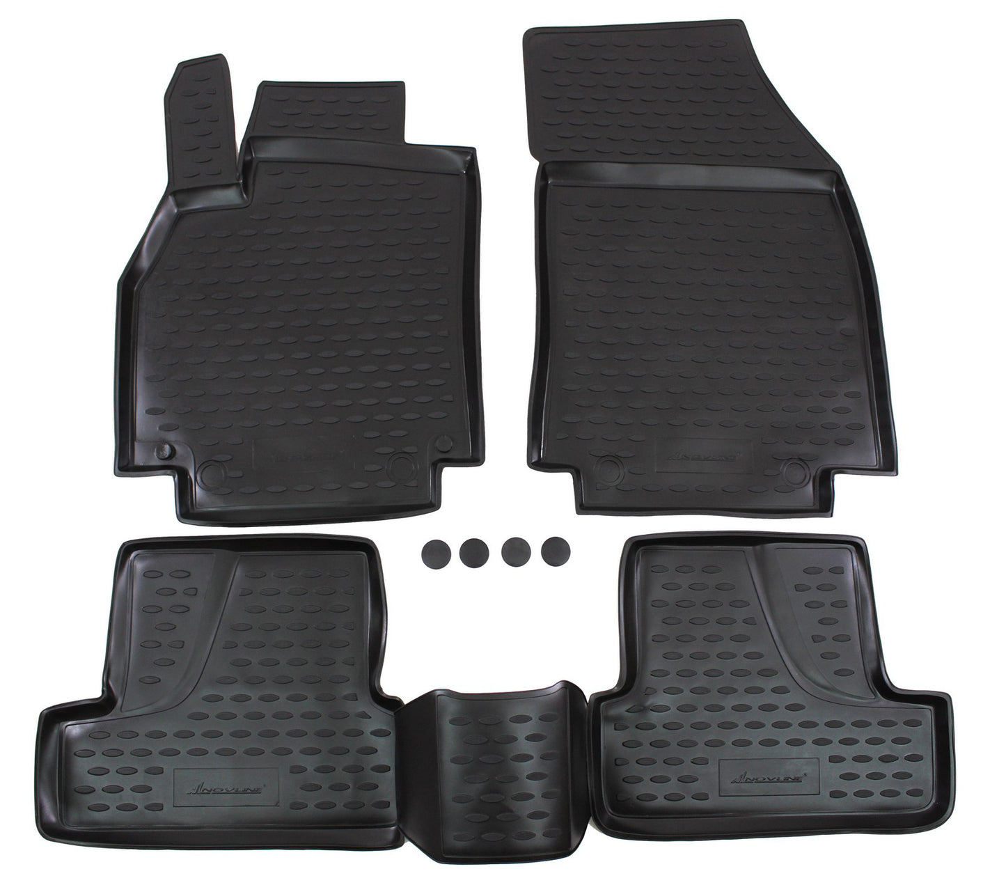 Covorase din cauciuc tip tavita Premium, Renault Megane III, 2010-2016