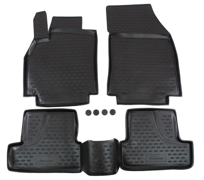 Covorase din cauciuc tip tavita Premium, Renault Megane III, 2010-2016