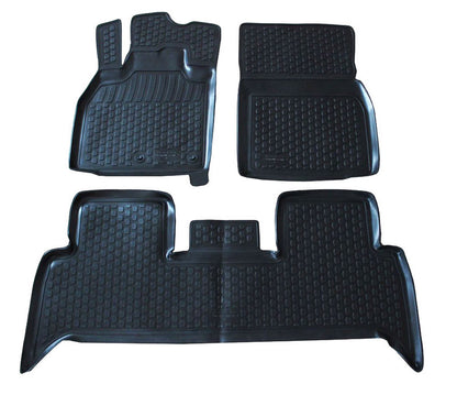Covorase din cauciuc tip tavita Premium, Renault Scenic, 2003-2016