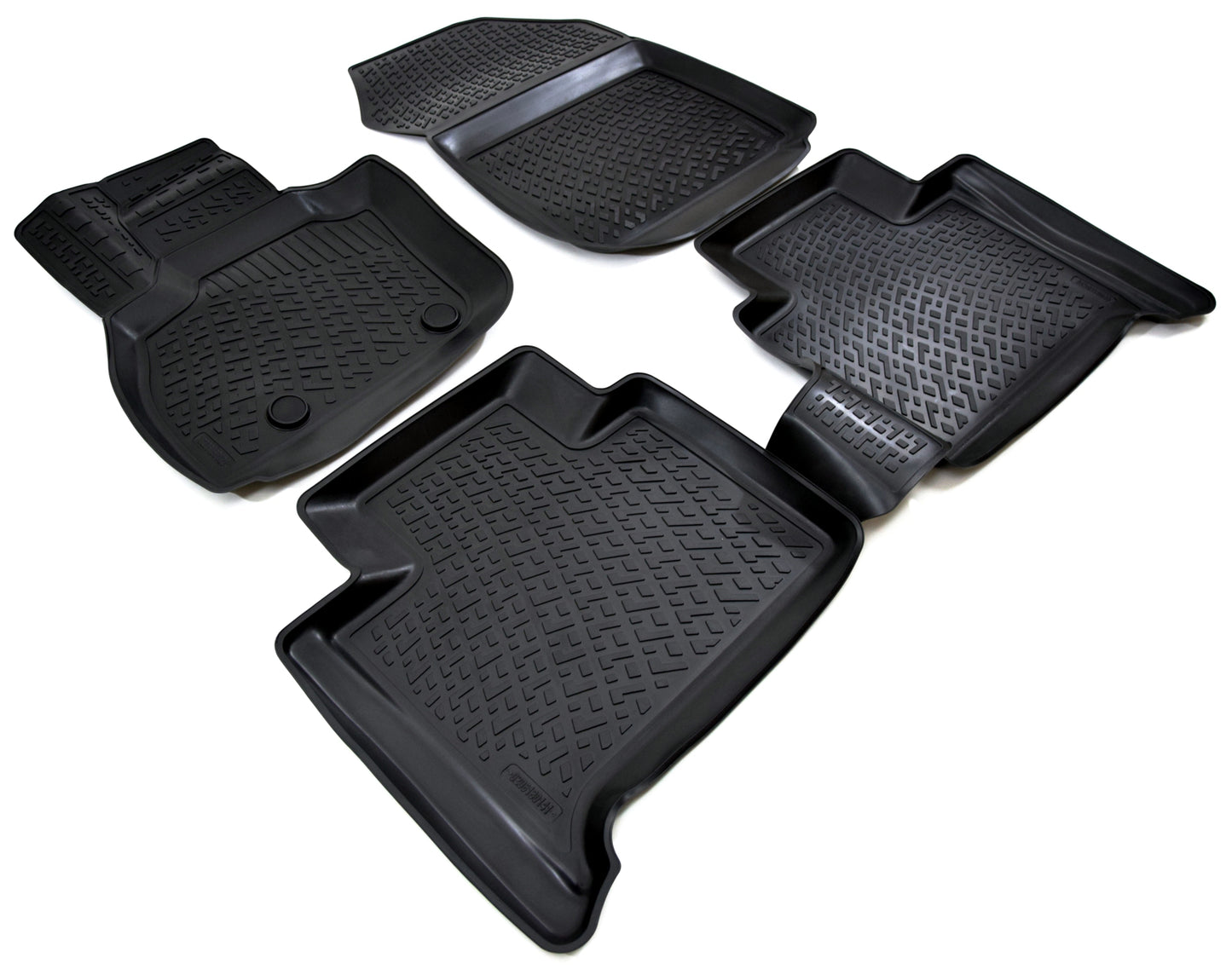 Covorase din cauciuc tip tavita Premium, Renault Zoe, 2012-