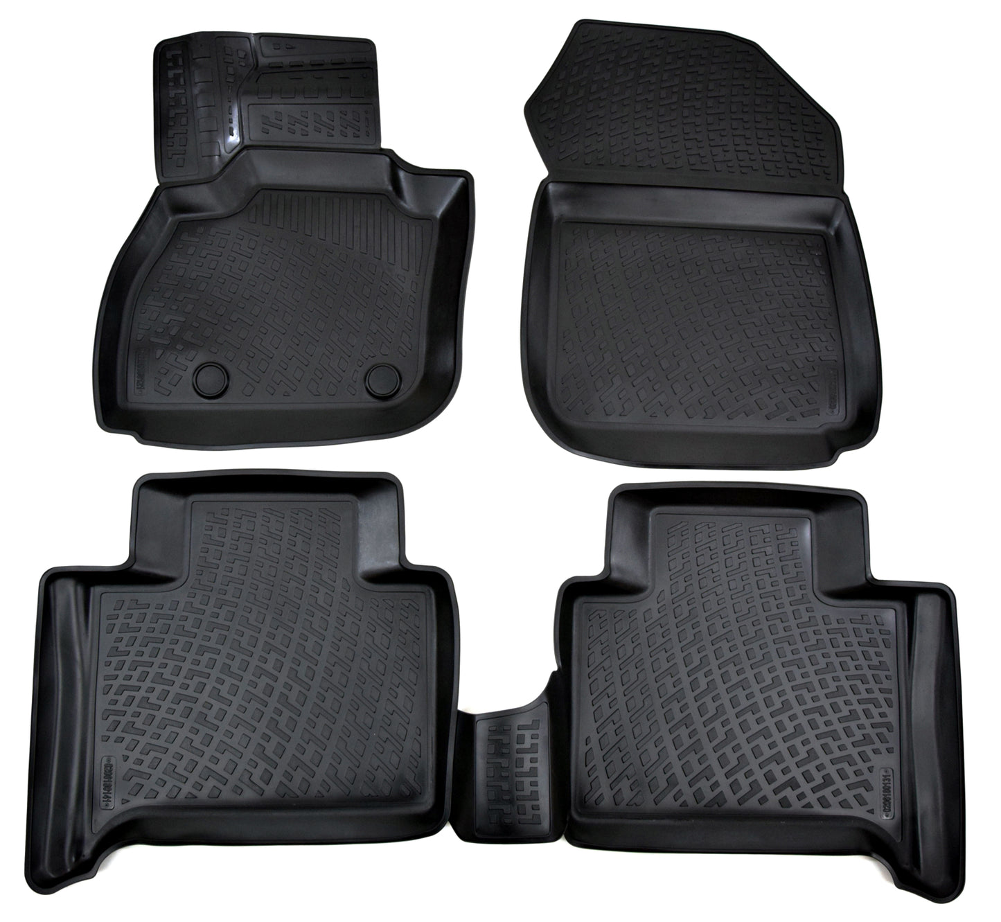 Covorase din cauciuc tip tavita Premium, Renault Zoe, 2012-