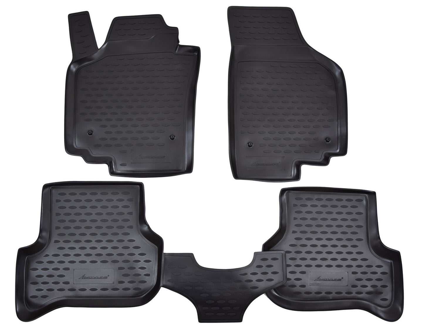 Covorase din cauciuc tip tavita Premium, Seat Altea, 2004-2009