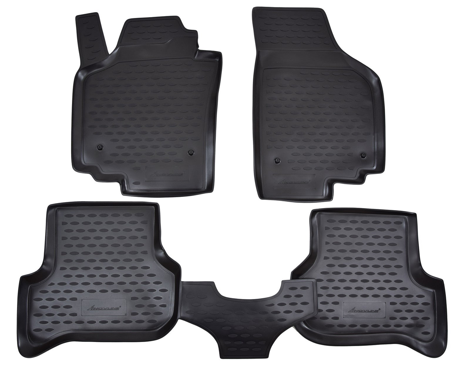 Covorase din cauciuc tip tavita Premium, Seat Altea, 2004-2009
