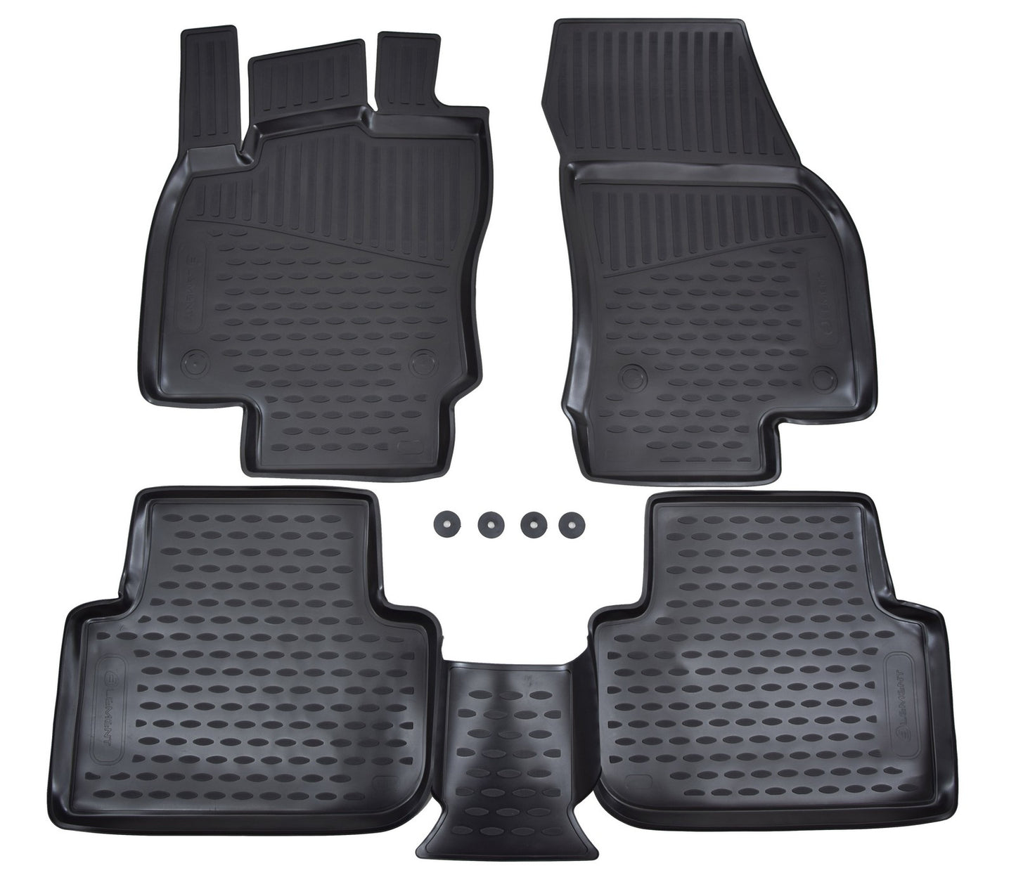Covorase din cauciuc tip tavita Premium, Seat Ateca, SUV, 2016-
