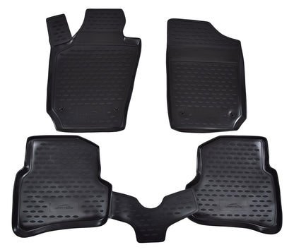 Covorase din cauciuc tip tavita Premium, Seat Ibiza, 2008-2017