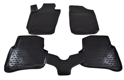 Covorase din cauciuc tip tavita Premium, Seat Ibiza, 2008-2017