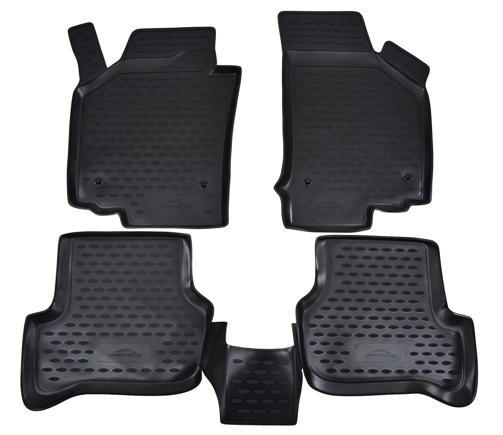 Covorase din cauciuc tip tavita Premium, Seat Leon (1P), hatchback, 2005-2012