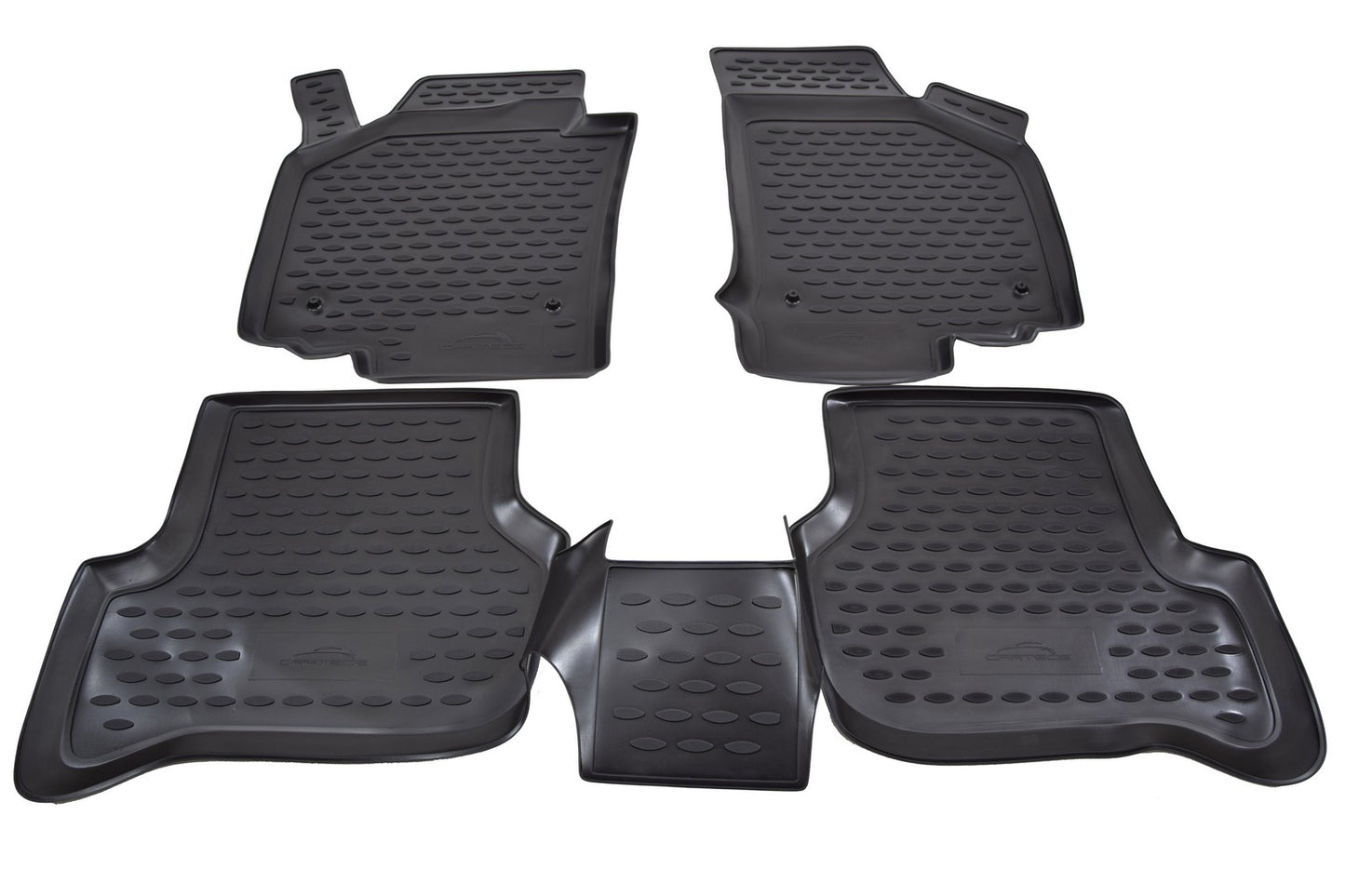 Covorase din cauciuc tip tavita Premium, Seat Leon (1P), hatchback, 2005-2012
