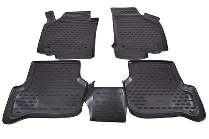 Covorase din cauciuc tip tavita Premium, Seat Leon (1P), hatchback, 2005-2012