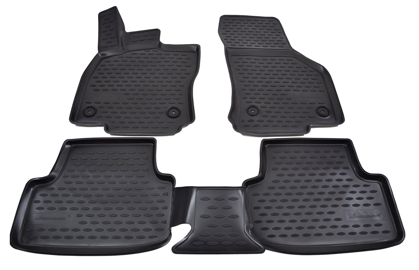 Covorase din cauciuc tip tavita Premium, Seat Leon, 2012-2020