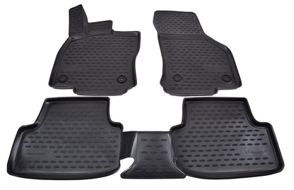 Covorase din cauciuc tip tavita Premium, Seat Leon, 2012-2020