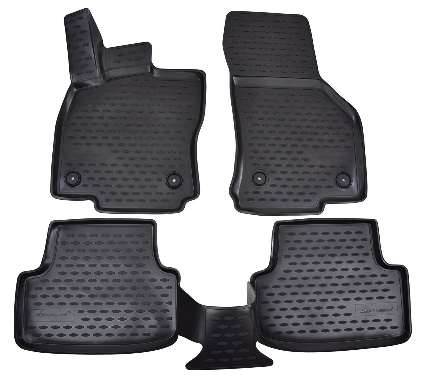 Covorase din cauciuc tip tavita Premium, Seat Leon, 2012-2020